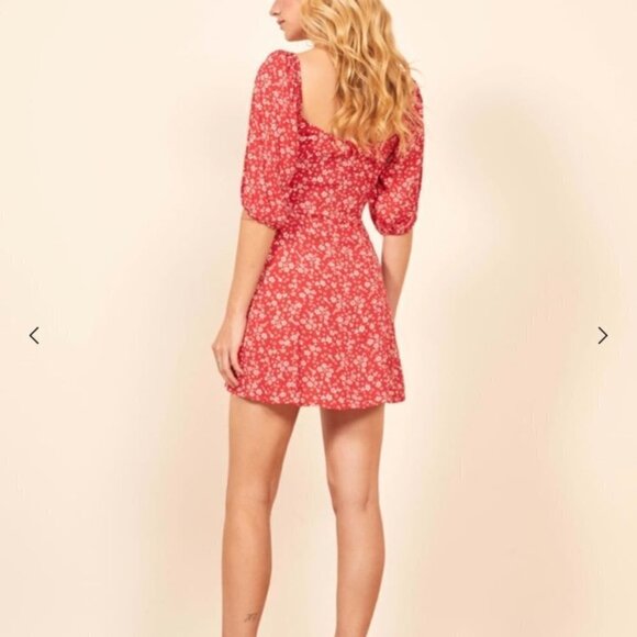 RARE NEW Reformation Kopa Sweetheart Dress Size 2 - Picture 6 of 13